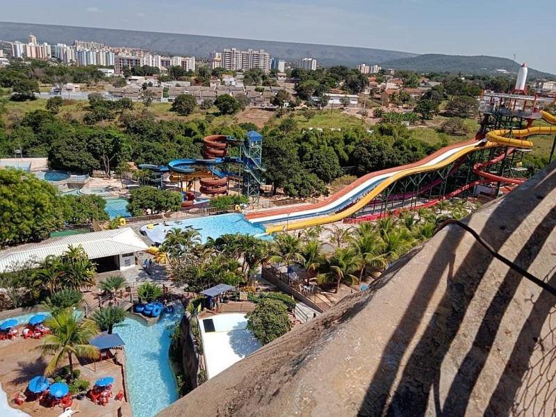 Piazza Diroma Acesso Diroma Acqua Park Gratuito Star Temporada Aparthotel Калдас Новас Екстериор снимка